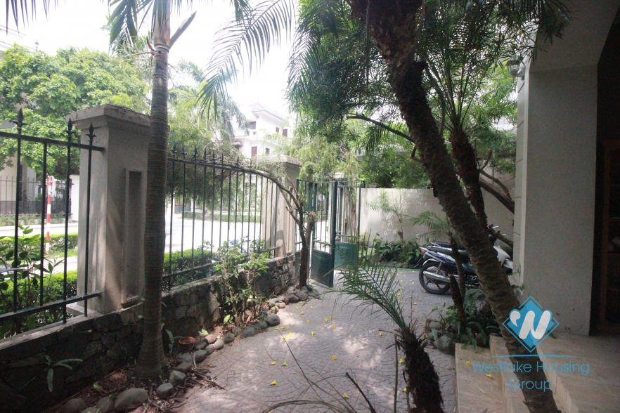 Great house for rent in C block, Ciputra, Tay Ho, Hanoi